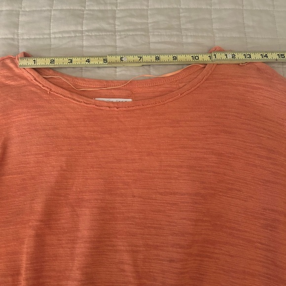 Classy and Comfy We the Free Orange 🍊 Long Sleeve Top with Thumb holes - Picture 9 of 11